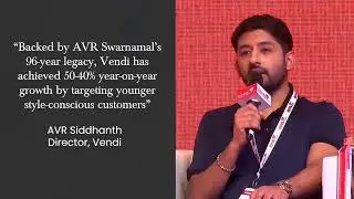 Retail Jeweller India Forum 2025 - AVR Siddhanth, Director of Vendi