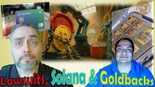 Trademark Infringement Filing on BTC Logo, Gemini Launches SOL CC & Oklahoma Goldback Box Edition
