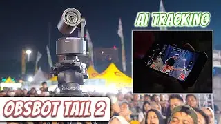 Kamera Live Broadcast 2025 Pake AI : Obsbot Tail 2 PTZ R - HDMI SDI NDI RTMP