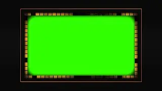 green screen gold or rosegold abstract square luxury frame video border sparkling sequins with black