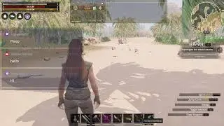 Conan exiles with savage wilds mod testing a different server