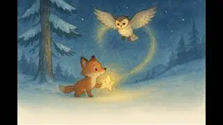 ✨ L’étoile tombée dans la neige – Conte d’hiver poétique pour enfants (Album jeunesse 3-6 ans)