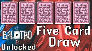 The Closest to Poker This Game Gets - Five-card Draw Challenge | Balatro Unlocked