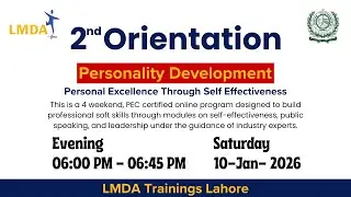 2nd Orientation Personality Development and Personal Excellence Through Self Effectivenes