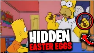 10 HIDDEN Easter Eggs in The Simpsons!