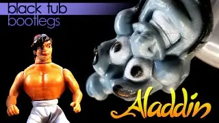 Bootleg Breakdown -E16- Nameless Aladdin and Genie Bootleg Figures - 1990's Disney