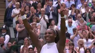 The moment Serena equalled history