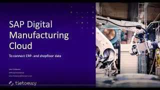SAP Digital Manufacturing Cloud