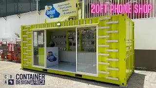 20ft container phone shop