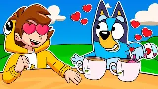 ¡BLUEY ENAMORA a PatOni CON UNA POCIÓN de AMOR en MINECRAFT! 🧴🥰