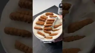 🍰2 INGREDIENT VIRAL CHEESCAKE