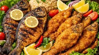 يلابينا هنعمل احلى تتبيله💯💥 لسمك المشوى والمقلى 🐟🐠يلا بينا 