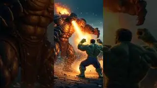 Hulk vs Dho Matha Wala Monster 😱 | Full Power Fight