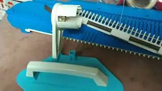 servicing the Kenner Knit-o-matic Knitting Machine