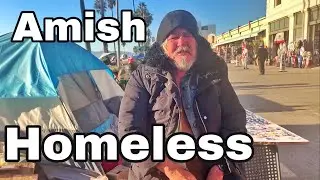 Homeless encampment spread to Venice Beach new skid Row Amish homeless