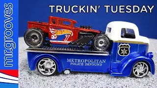 Truckin' Tuesday! '47 Ford COE Flatbed Tow Truck D-Rods by Jada Toys