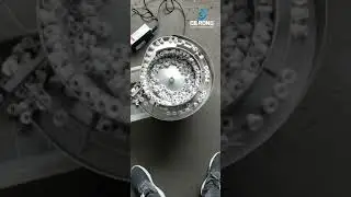 Automatic air pipe tube connector part virbating sorting bowl plastic connector sorting machine