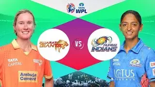 Mumbai Indians vs Gujarat Giants Women 1st WPL Cricket Match Highlights Cricket Highlights 4/3/2023
