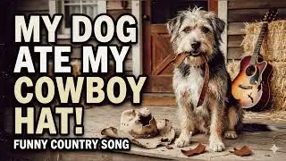 My Dog Chewed Up My Cowboy Hat (funny country music comedy song) by The Good Stuff AI