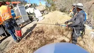 California Highway 130 scaling