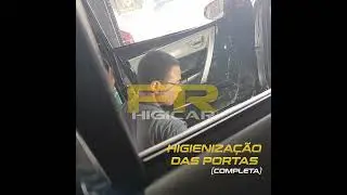 💎 Resultado surpreendente da Higieniza&ccedil;&atilde;o Automotiva, detalhamento de porta. #detailing #diy #shorts
