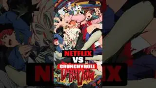 La BATALLA entre NETFLIX y CRUNCHYROLL #anime #doblaje #manga