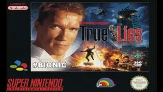 True Lies (SNES) Com Arnold Schwarzenegger
