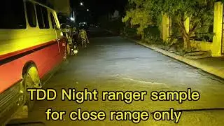TDD night ranger vs. Atom night ripper 2.. short clip