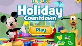 Mickey Mouse Clubhouse Full Episodes -  Disney's Holiday Countdown 2015 - Mickey Mouse Game
