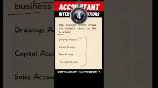 #Accountant #Interview Questions #Accounting Journal Entries #gst #taxation