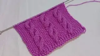 Cable Stitch Knitting Pattern || Cable Design || Knitting Cable Design for Any Project #205