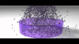 5000 Falling Cubes Animation