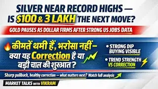 Silver January Target ₹3 लाख? sharp fall, correction के बाद powerful recovery | Gold-Silver Outlook