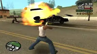 جنون الطائرات والشرطة في GTA San Andreas: هل سأتمكن من الهروب من الهجوم الجوي؟