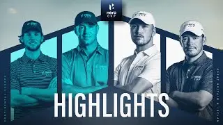 Thomas Pieters & Alex Noren vs Richard Mansell & Ewen Ferguson FOURSOMES | 2023 Hero Cup