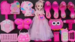 Most Satisfying With Unboxing Modern Pink Princess Makeup Toys Play Set ASMR | Review Toys