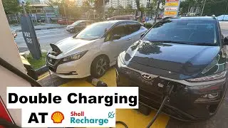 RAW Double EV Charging Session  @shell Recharge| Singapore 2022