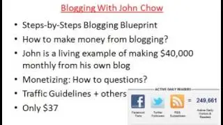 Blogging With John Chow  Does it Work  My Honest Review