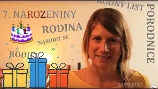 LOGIC IN CZECH (04): rodina/narozeniny/porodnice... by SlowCZECH (CZE/EN subtitles)