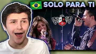 RBD IN BRAZIL 🤯! - Solo Para Ti |🇬🇧 British Reaction