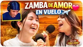 VIVE EL FOLKLORE ARGENTINO 🎶 – ZAMBA DE AMOR 💘 EN VUELO ✈️ | Sele Vera y Eugenia Quevedo
