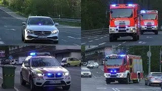 [WLFs,TLFs uvm.] Großaufgebot der Feuerwehr bei einem Waldbrand in Gummersbach!