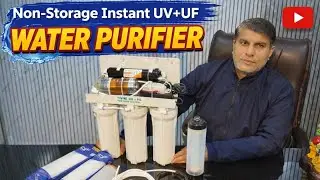 No Storage Tank , Direct Pure Water , Best Assembled UV+ PVDF water purifier# Philips UV😲&hearts;️👌