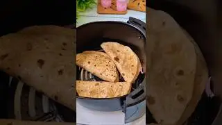 Crispy chapati taco in air fryer #trending #shortsviral #airfryer #airfryerrecipes #easyrecipe