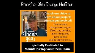 Mountains Top Coffee Shop in Brownsville CA Volunteers Special