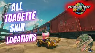 Mario Kart World: How to Get All Toadette Skins - 4K HDR Guide!