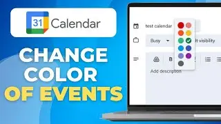 How To Change The Color Of Google Calendar Events Step By Step