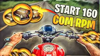 START 160 SEM CORTE DE GIRO!! RPM INFINITUM SERVITEC