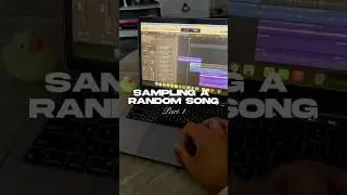 Sampling a random song pt1 🎶 #shorts #music #musicproducer #sample