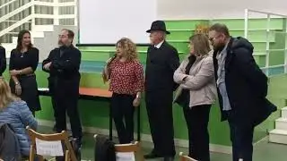 proiezione del film 